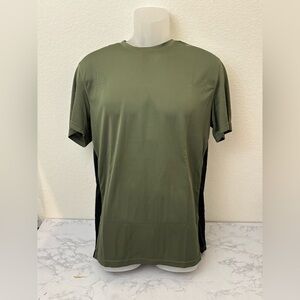 NEW TBY UPF 50+ Shirt Adult Activewear Outdoors Short Sleeve Mens XL Green​